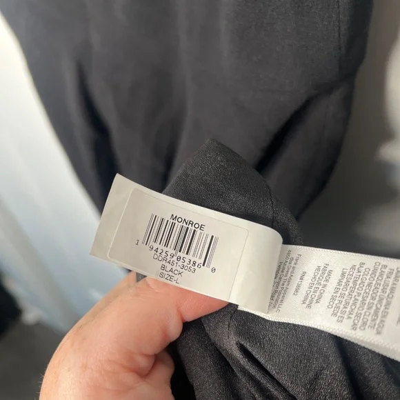 Dress The Population NWT Monroe Side Slit Gown Women's Size Large - Picture 10 of 10